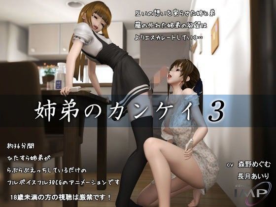 【3DCG】姉弟のカンケイ3❤｜評価4.68