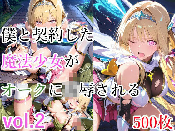 【巨乳】僕と契約した魔法少女がオークに凌●される vol.2❤｜評価5.00