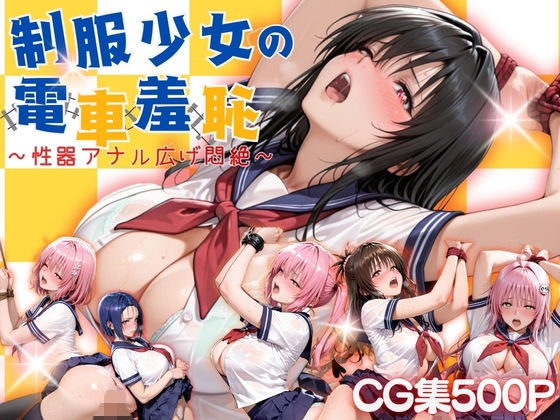 【拘束】制服少女の電車羞恥❤｜評価5.00