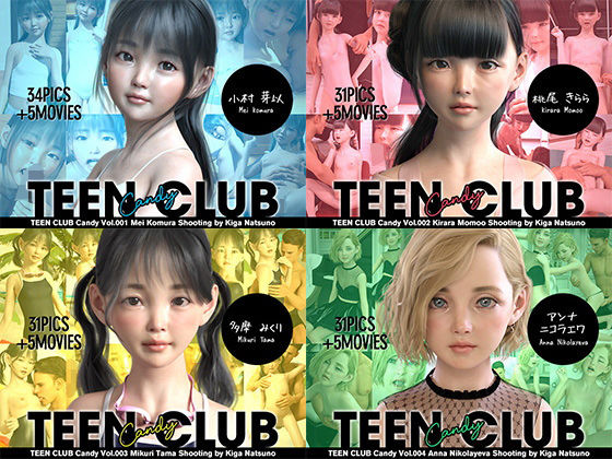 【イラスト・CG集】TEEN CLUB Candy 001-004 総集編❤｜評価5.00