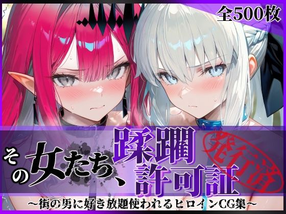 【拘束】その女たち、蹂躙許可証発行済み -街の男たちに好き放題使われるヒロインCG集- モル●ン＆バー●ァン・シー編❤｜評価